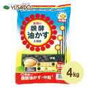 東商 醗酵油かす 中粒 4kg油粕 油かす あぶらかす 肥料 醗酵 完熟 固形 粒状 寒肥 お礼肥 元肥