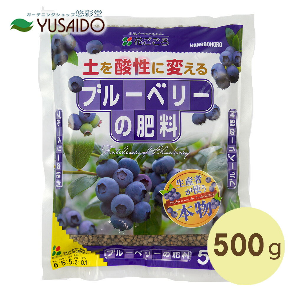 花ごころ ブルーベリーの肥料 500g