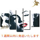 【絵画】【壁掛け】【手書き】【油絵】【人物画】【絵】人気の限定商品1週間以内に発送可能!『モダン インテリア アートパネル』5パネルSETマリリンモンロー