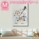 アニマルポップアート サイズが選べる【送料無料】ハンドペイント手書きの油彩画 絵画 壁掛け インテリアおしゃれ かわいい キュート動物 アートパネル絵 油絵 手...