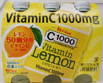 C1000ビタミンレモン 140ml×6本 C1000ビタミンレモン 140ml×6本