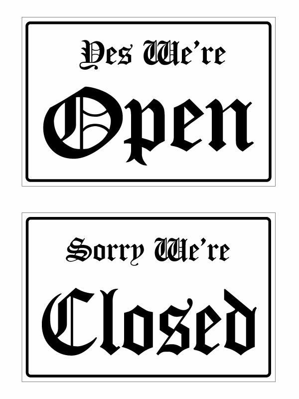 【オープンクローズ両面パネル看板・Lサイズ：幅約45×高約30cm・ディプロ OPEN CLOSED】ハンドメイド 英語看板 パネル サイン 開店 閉店 ショップ用 オープン看板(3)