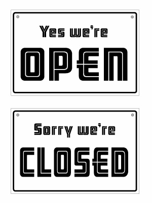 【オープンクローズ両面パネル看板・サイズ:幅約30×高約20cm・ネオンOPEN CLOSED】ハンドメイド 英語看板 パネル サイン 開店 閉店 ショップ用 オープン看板