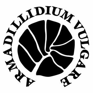 【オカダンゴムシ アーマー Ver.022 カッティングステッカー 2枚組 幅約16cm×高約15cm】だんごむしモチ..