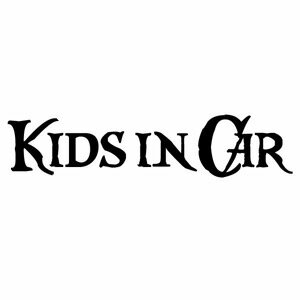 【2枚組 KIDS IN CAR トレジャー Ver.217（子供が乗っています）カッティングステッカー 幅約19cm×高約4.2cm】ハンドメイド キッズインカー 車用ステッカー 。
