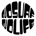 【NOSURF NOLIFE （ノーサーフノーライフ） ver.08 カッティングステッカー ミニサイズ 3枚組 幅約10cm×高約10.2cm】ハンドメイド デカール。