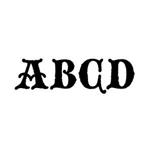 Rakuten - 【16文字までセット アルファベットステッカー ブラムア書体01 オーダー切り文字 高さ20mm、25mm、30mm より選べる！大文字・小文字あり】オーダータイプ、ブラムア 防水 カッティングステッカー、diy DIY