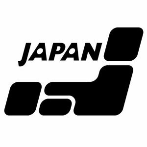【都道府県カッティングステッカー／JAPAN SQ Ver.13（日本国） ミニサイズ 3枚組 幅約11cm×高約7cm】日本地図 ハンドメイドステッカー。