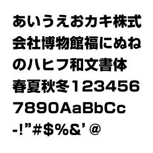 オーダータイプ、日本語フォント、和文フォント、diy DIY