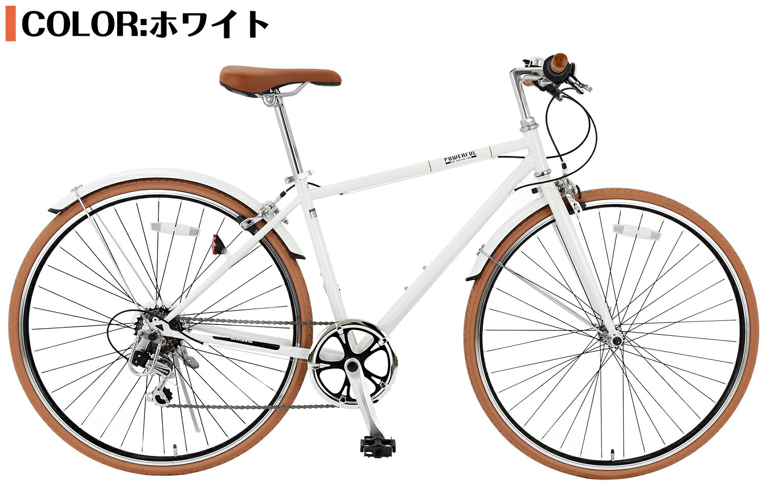 楽天市場】黒（カラーホワイト）（自転車・サイクリング｜スポーツ