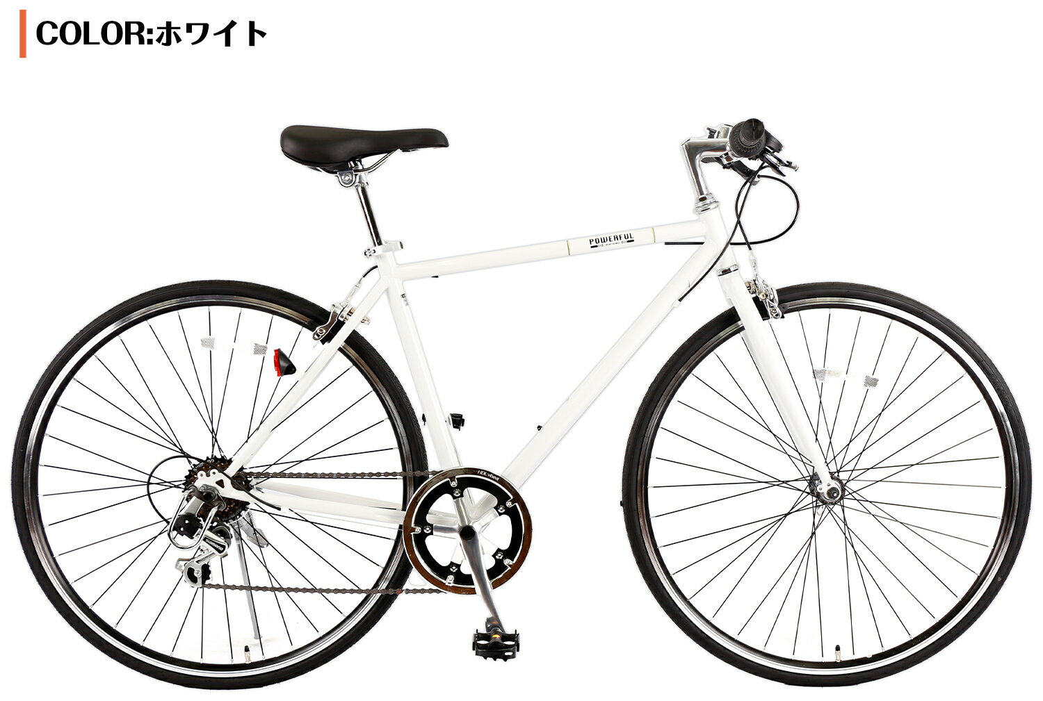 楽天市場】レディース(カラーホワイト)(クロスバイク|自転車 楽天市場】レディース(カラーホワイト)(クロスバイク|自転車
