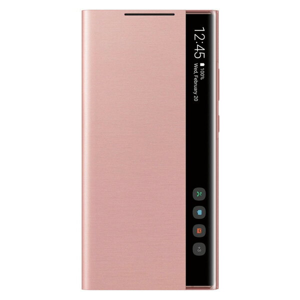 楽天市場 純正 最安値挑戦 Galaxy Note Ultra 5g スマートクリアビュー ケース Smart Clear View Cover Ef Zn985 カッパ ブラウン 海外純正品 ユナズ チョイス