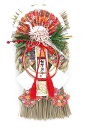 吉祥飾り 綾【お正月飾り】【正月飾り 玄関】【しめ飾り タテ型】