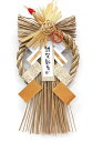 金色飾り 凛【お正月飾り】【正月飾り 玄関】【しめ飾り タテ型】