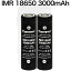 ¨ȯKEEPPOWER IMR 18650 HN1830 3000mAh Max:35A Constant:20A ।Хåƥ꡼ Samsung  դ 2 Ĺ65mm