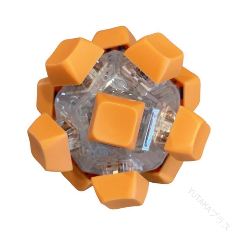 キーボードフィジェットボール 官能的なおもちゃ キーボードボタンキーキャップ ミニフィンガーキーボ..