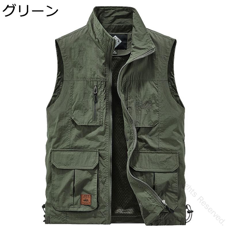 シニア女性ベスト レディース お釣り 撮影用 ベスト ジレ チョッキ 多機能 サイドポケット 収納便利 速乾 軽量 暖かい 重ね着 ノースリーブ ジャケット シンプル アウトドア 戸外 ワークベスト 四季通用 便利仕様