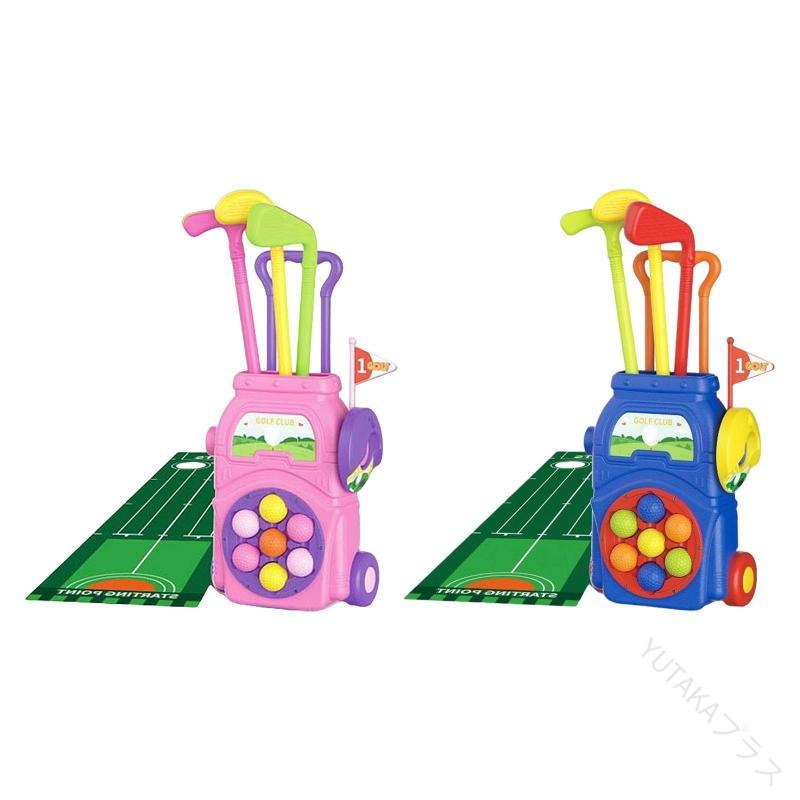 子供用ゴルフクラブセット 幼児向け3歳から6歳 屋外スポーツ対応 モーター技能向上 室内でも遊べるゴルフおもちゃ 安全設計で楽しく練習可能なキッズゴルフ用品