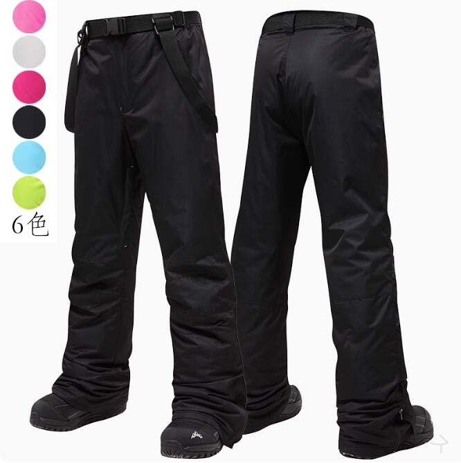 スノーパンツ スキーパンツ 撥水加工 防寒 アウトドア サスペンダー付 サロペット 単品 ボードウェア ..