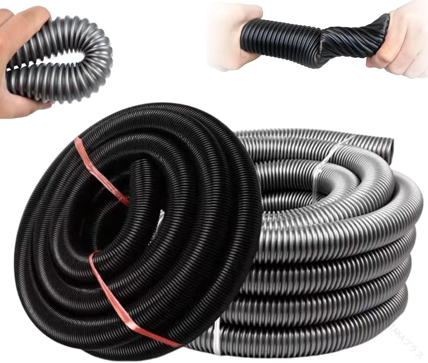 掃除機ホース 集塵ホース 汎用性の高いサイズ ホース 延長パイプツール 掃除機アクセサリー 内径25-50m..