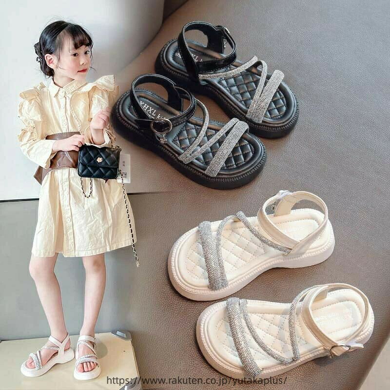 Other - サンダル キッズ 女の子 子供 靴 春 夏 おしゃれ 可愛い フォーマルシューズ ジュニア キラキラ ベビー靴 赤ちゃん 子ども くつ キッズ靴 ピアノ 発表会 結婚式 誕生日 七五三 入園式 入学式 卒業式 卒園式 小学生 幼稚園 プレゼント お出かけ 15 16 17 18 19 20 21 22 23cm