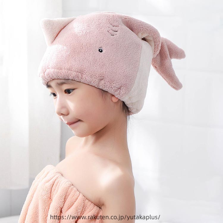 ドライキャップ プレゼント タオルキャップ ヘアドライタオル プール 大人 男の子 ...
