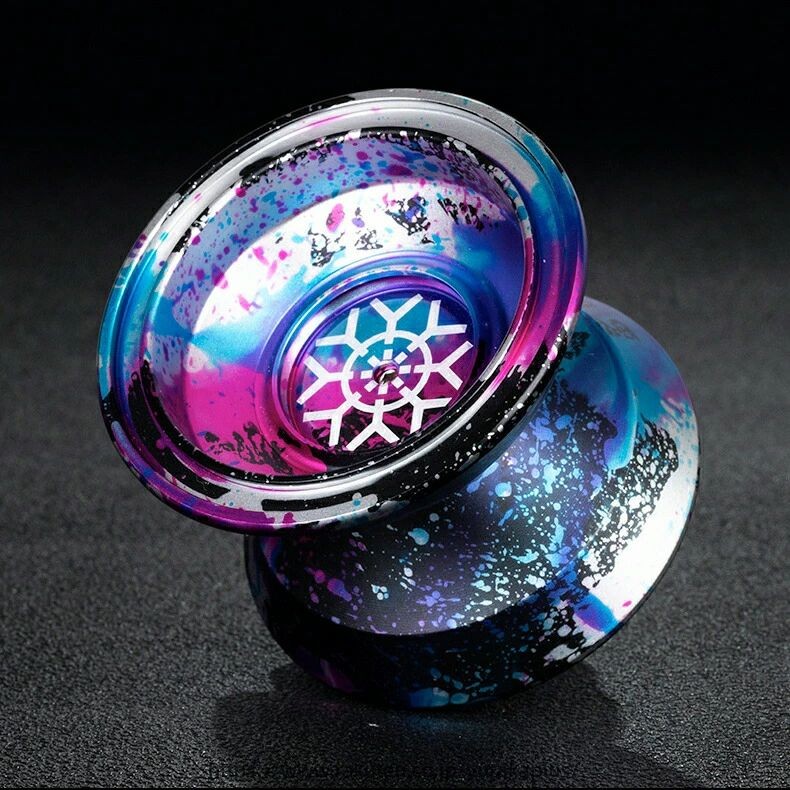 YUTAKAプラスのアルミニウム合金 ヨーヨー スピニング ストリング付 おもちゃ ホビー バインド 初級者 子供 中級者 上級者 競技用 ルーピングプレー向け ヨーヨーファクトリー マジックヨーヨー ベアリング ヨーヨー スピニング ハイパー ソニックブレス｜アングル2
