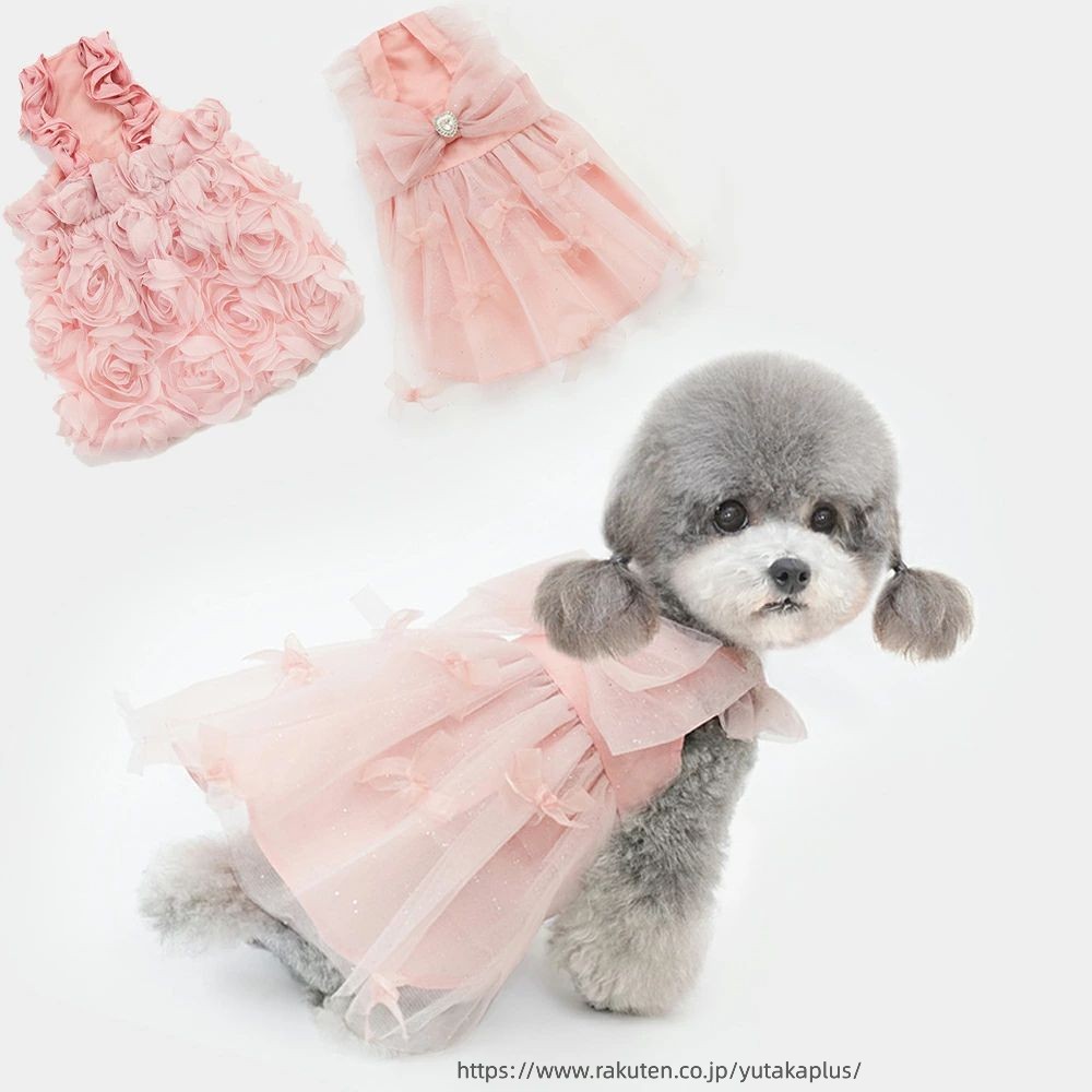 犬ドレス 犬のドレス ウェディングドレス パーティードレス 犬結婚式ドレス お誕生日 ドッグウェア ワンピース 上品 レース フラワー リングドックドレス 正月 おでかけ 結婚式 誕生日 プレゼント 仮装 ハロウィン パーティー コスプレ 撮影 フォーマル 24BT520