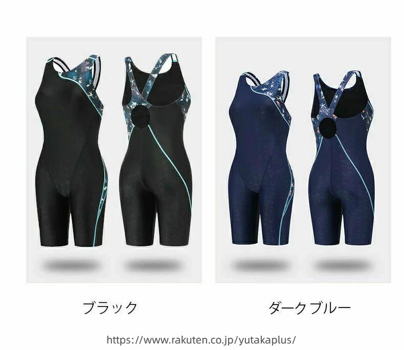 競泳水着 フィットネス水着 練習用 レディース 水切れスピード 体型カバー フィットネス プール トレーニング水着 スパッツタイプ 高弾力 着痩せ 透気 M-4XL yutakaplus-10034936 YUTAKAプラス サンプル画像2