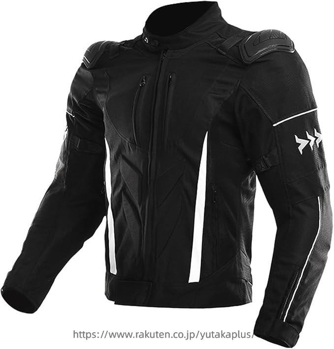Rakuten - バイクジャケット 夏用 メンズ メッシュジャケット ライディングジャケット メッシュ プロテクター レーシングジャケット バイクウェア 春夏秋 通気