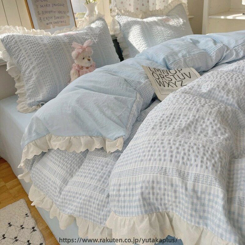 商品情報素材綿 カラー写真参考サイズ★サイズ(cm)：フラットシーツタイプシングル（3点セット）1点布団カバー：150*200cm1点フラットシーツ：180*240cm1点枕カバー：48*74cm1.5m/1.8mサイズ用（4点セット）1点布団カバー：200*230cm1点フラットシーツ：230*245cm2点枕カバー：48*74cm2.0mサイズ用（4点セット）1点布団カバー：220*240cm1点フラットシーツ：230*270cm2点枕カバー：48*74cmボックスシーツタイプ1.5mサイズ用（4点セット）1点布団カバー：200*230cm1点ボックスシーツ：150*200cm2点枕カバー：48*74cm1.8mサイズ用（4点セット）1点布団カバー：200*230cm1点ボックスシーツ：180*200cm2点枕カバー：48*74cm2.0mサイズ用（4点セット）1点布団カバー：220*240cm1点ボックスシーツ：180*200cm2点枕カバー：48*74cm注意事項△商品写真はできる限り実物の色に近づけるよう加工しておりますが、お客様が使用するパソコンのモニター設定や部屋の照明により多少色の変化が感じられる場合がございます。△表記しているサイズは平置きで採寸ですので、若干の誤差が生じる場合がございます。予めご了承下さいませ。△生地の特性上、やや匂いが強く感じられるものもございます。数日のご使用や陰干しなどで気になる匂いはほとんど感じられなくなります。△糸のほつれなどについては(お客様自身でカットしていただける、着用に問題の無い範囲のもの)返品・交換の対象外とさせて頂きますのでご了承下さいませ。△機械による生産の為、生地の継ぎ目の若干のズレやほつれなど、形やサイズに多少の誤差が生じる場合がございます。△また、混紡繊維によって生地の織りに他繊維が混紡している場合もございますが品質上の問題はございません。 【原産国／製造国: 中国】 指定された配送時間は承っておりません。【ショップShopaloi】