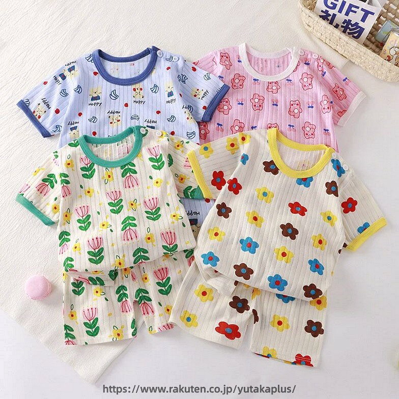 セットアップ キッズ 半袖 ベビー服 男の子 女の子 tシャツ ショートパンツ 子供服 夏 トップス ボトムス ジュニア 赤ちゃん ルームウェア 上下セット おしゃれ 可愛い 入学 入園 誕生日 プレゼント 幼稚園 小学生 130cm 120cm 110cm 100cm 90cm 80cm 73cm