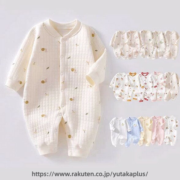 28色 ロンパース 長袖 ベビー服 女の子 男の子 カバーオール キッズ 綿 コットン 子供服 新生児 赤ちゃん おしゃれ 可愛い 暖かい 66 73 80 90cm 子ども服 ルームウェア 部屋着 パジャマ 出産お祝い プレゼント 保育園 幼稚園 春秋冬