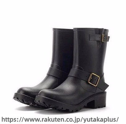 Rakuten - レインブーツ レディース ショート エンジニア ブーツ 完全防水 ショートブーツ 長靴 オシャレ レインブーツ ワイズ 3E 雨靴 エンジニアブーツ ブラウン 茶色 黒 靴 梅雨 レインシューズ レディス 雪対策 秋ブーツ