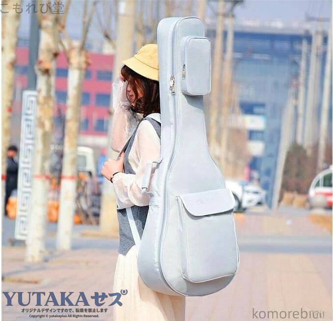 ケース ギター ギターバッグ ギグバッグ 防水 シンプル メンズ レディース エレキ ...