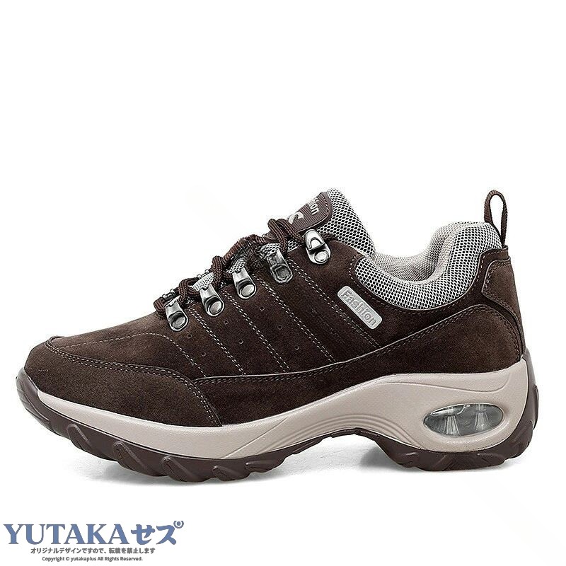 YUTAKAプラスのトレーニングシューズ レディース 初心者 軽量 登山 靴 ハイキングシューズ トレッキングシューズ アウトドア ウォーキング ジョギング ランニング スポーツ フィットネス キャンプ 運｜アングル3