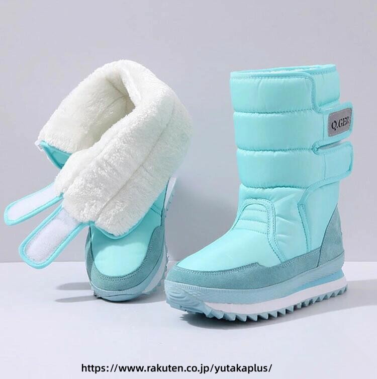 雪対策 防寒ブーツ キッズ 子供用 ジュニア レディース キッズブーツ 子ども用 冬...