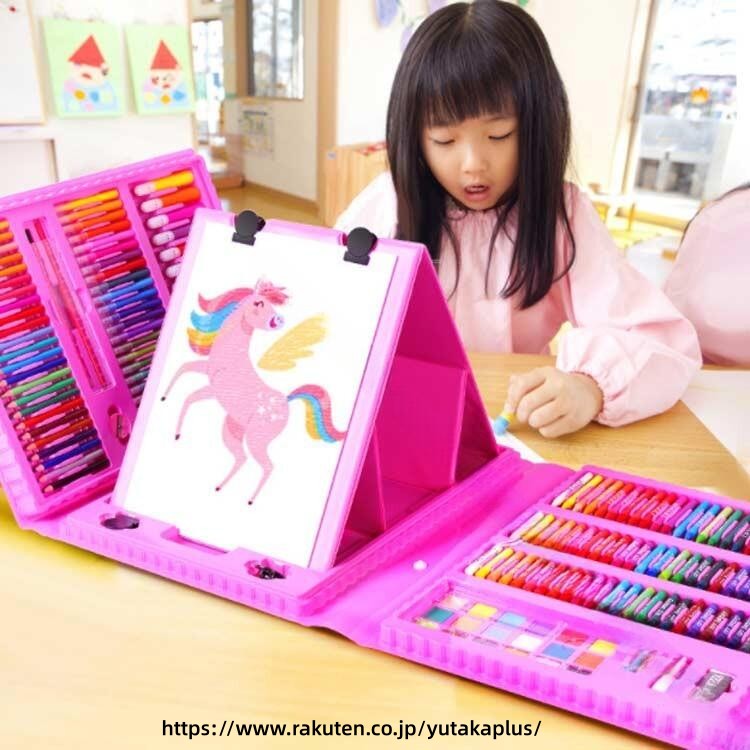 塗り絵 セット 知育 玩具 子供 用 アート 色鉛筆 セット 小学生 向け 幼児 向け お絵かき グッズ 文房具 セット クリエイティブ ギフト 学習 用品 アート ツール yutakaplus-10036716 YUTAKAプラス サンプル画像3