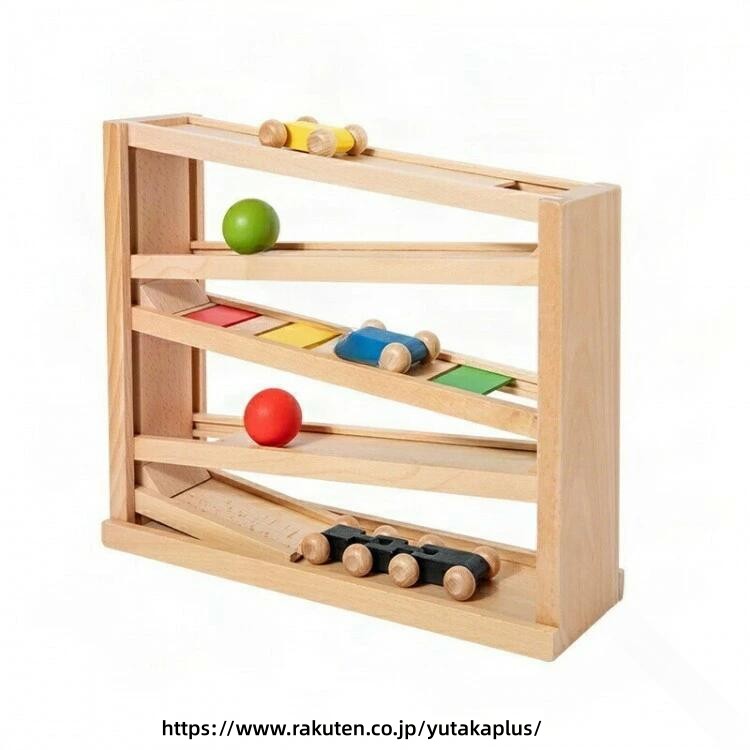 Puzzle - 木製 おもちゃ 吊橋 コースター スロープトイ ミニカー 木 の おもちゃ 動く おもちゃ 知育 玩具 男の子 女の子 誕生日 プレゼント クリスマス ギフト 日本製 安全 な おもちゃ 高品質 木製 玩具