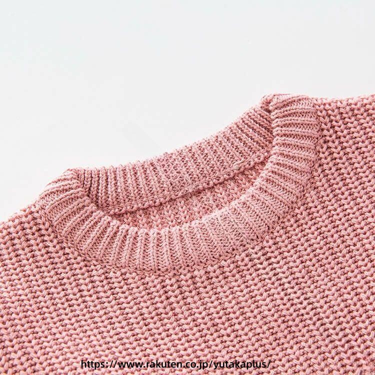 秋冬 子供服 キッズファッション ベビー服 ニット セーター トップス 長袖 80サイ...