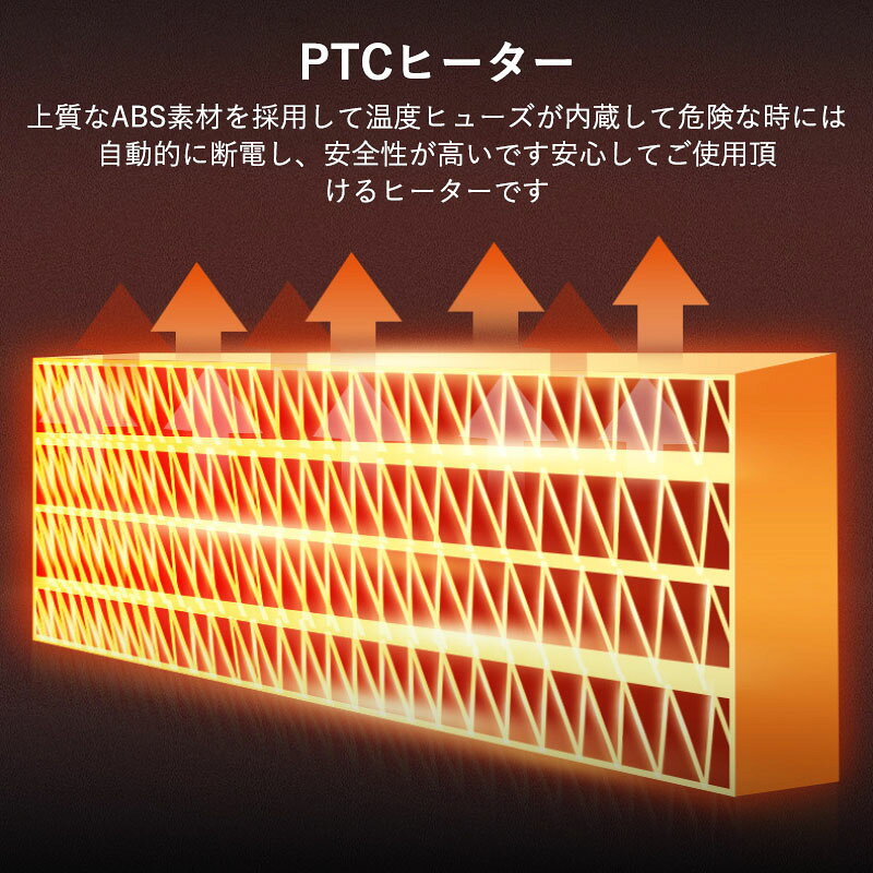 車用ヒーター ポータブル車用ヒーター 加熱 2段階切替 12v 140W 車載暖房 首振り ...