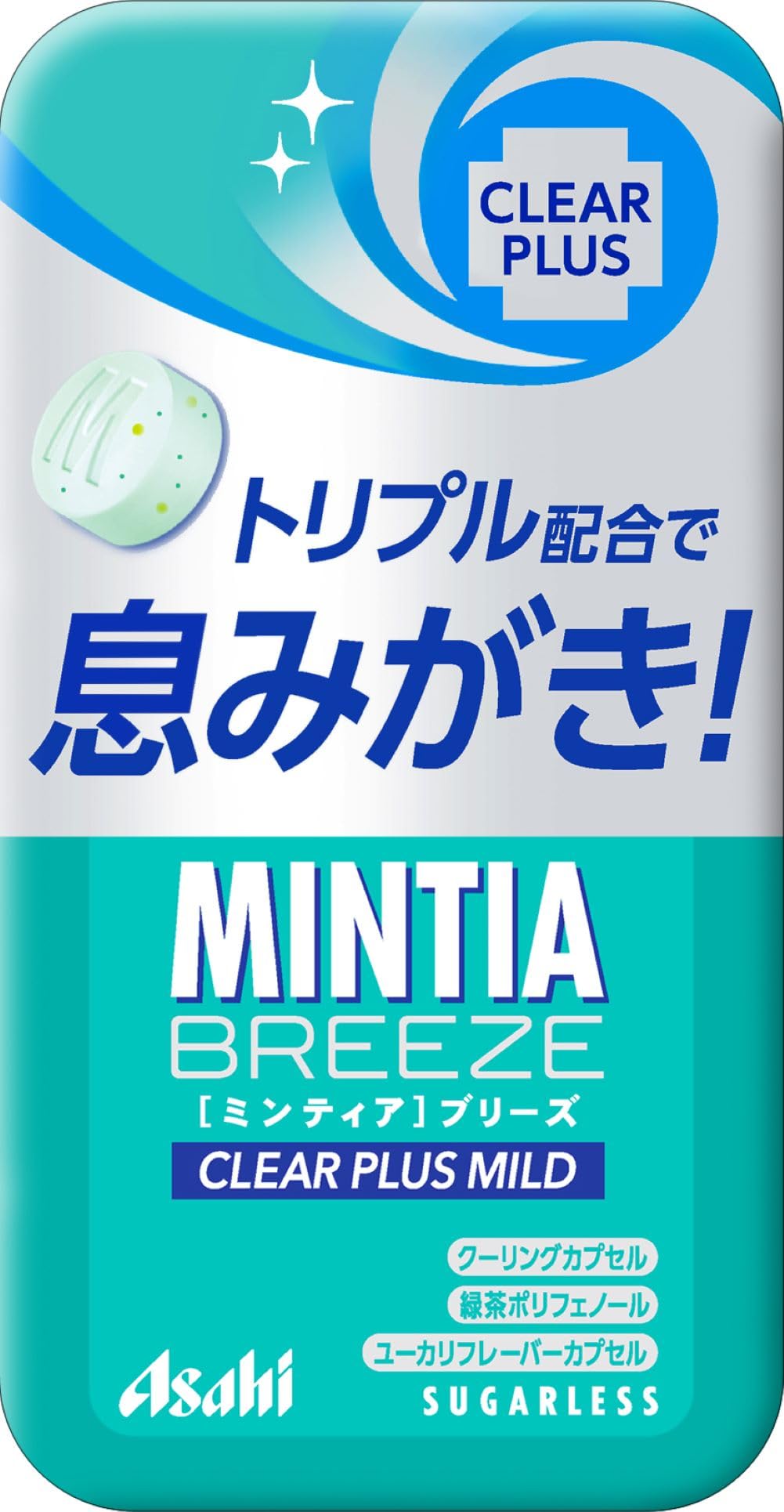 樂天商城 - アサヒグループ食品 ミンティアブリーズクリアプラスマイルド 30粒 ×8箱