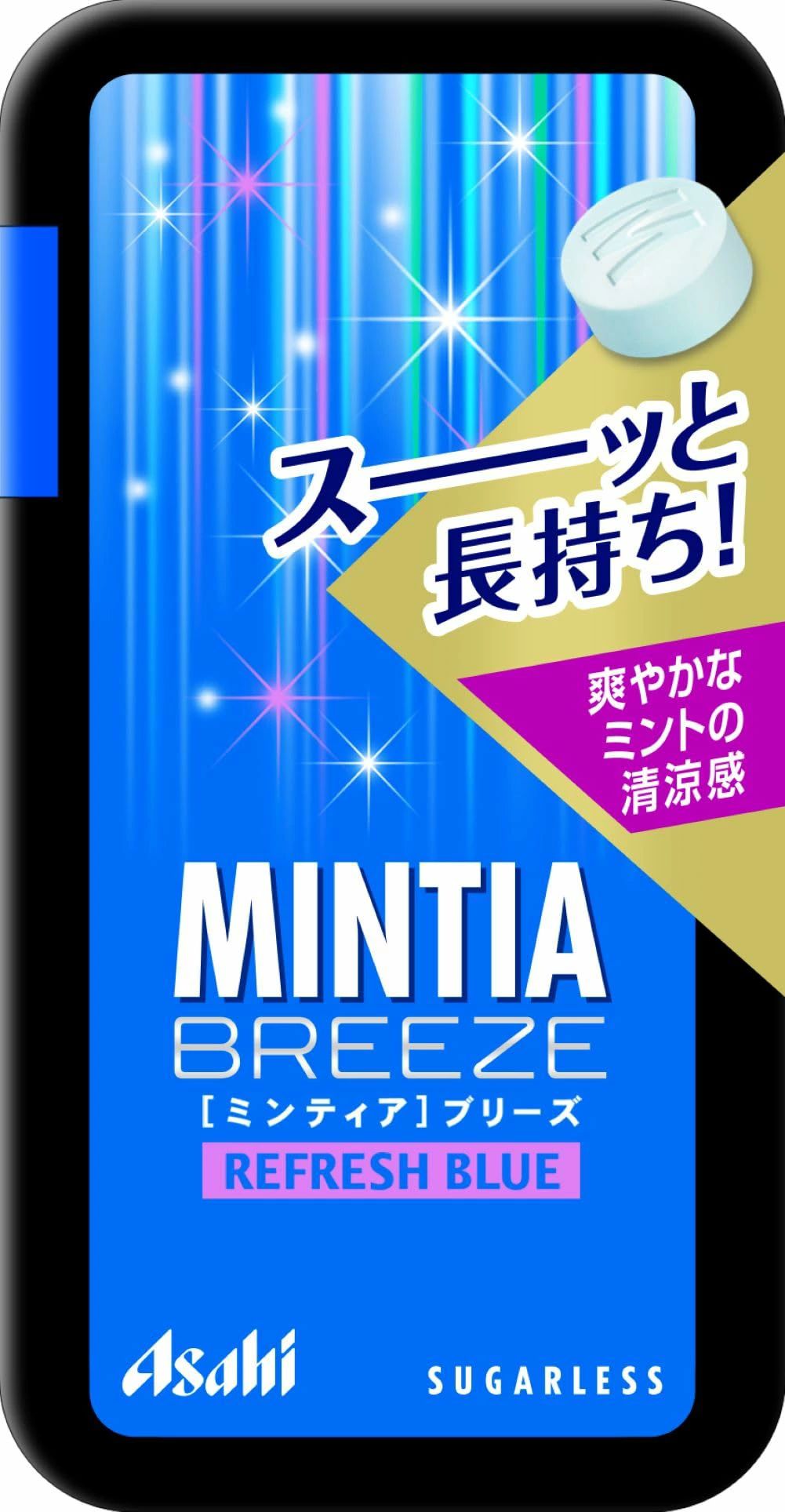 樂天商城 - アサヒグループ食品 ミンティアブリーズ リフレッシュブルー 30粒×8個