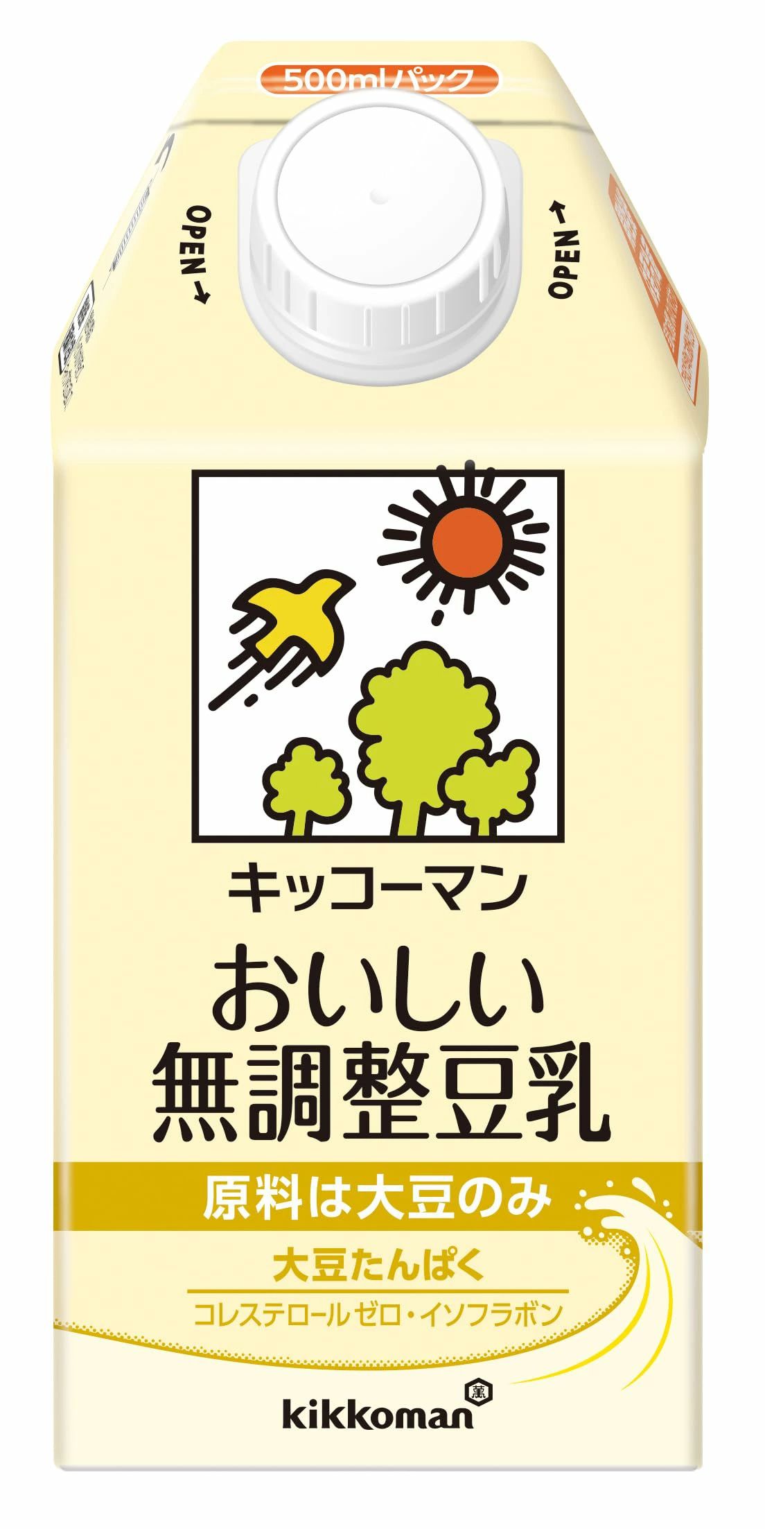 樂天商城 - キッコーマン おいしい無調整豆乳 500ml×12本