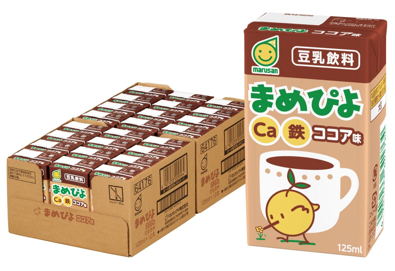 樂天商城 - マルサン まめぴよ ココア味 125ml×24本