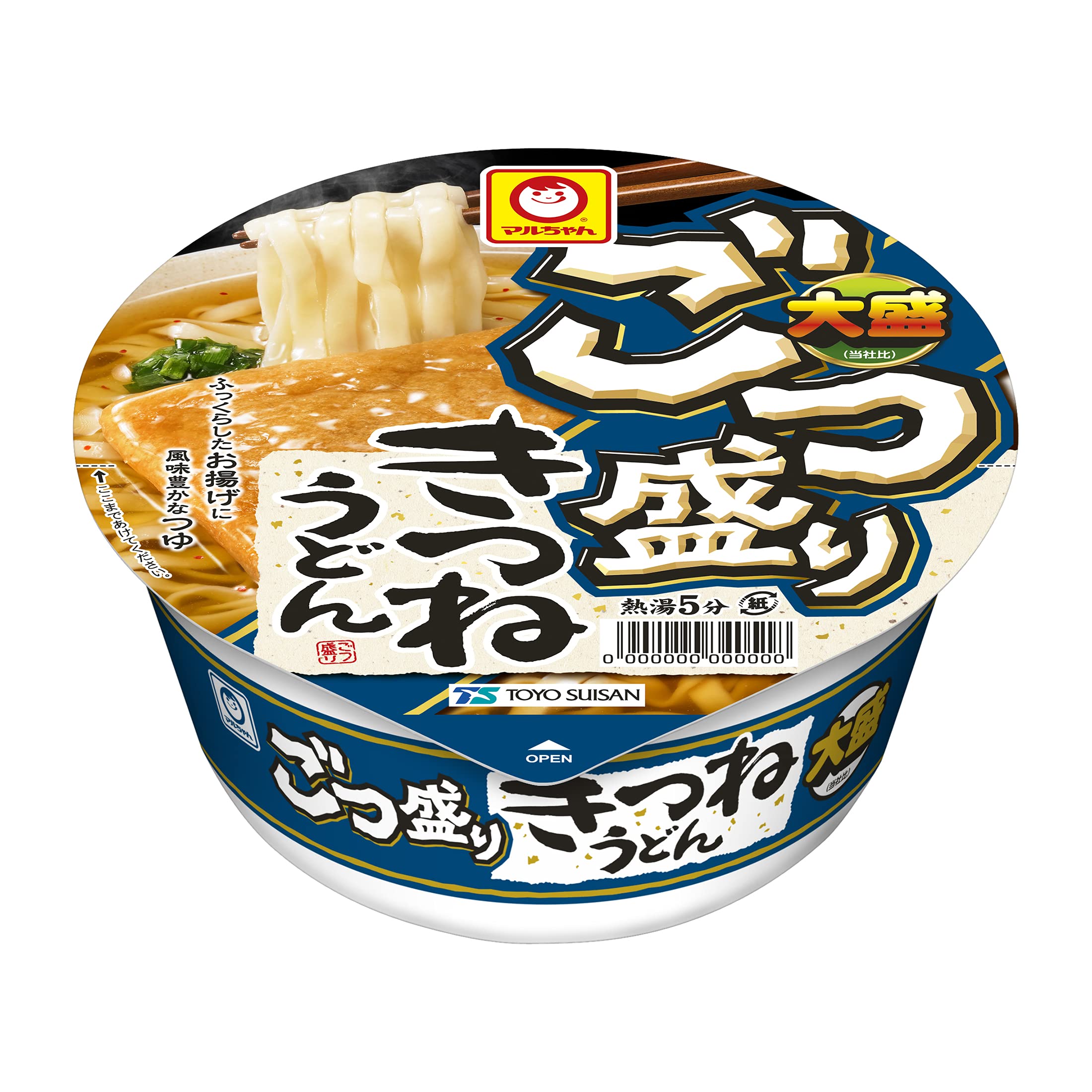 樂天商城 - マルちゃん ごつ盛り きつねうどん 108g×12個
