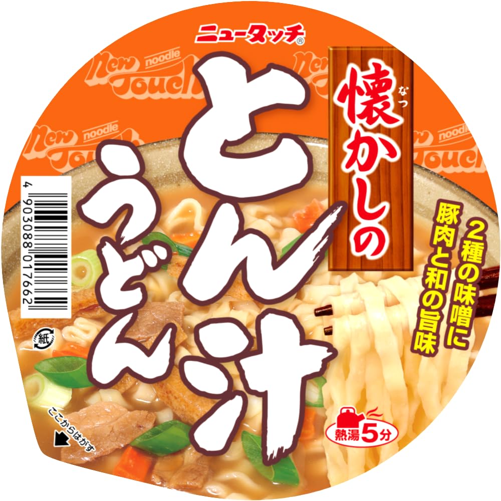 樂天商城 - ヤマダイ ニュータッチ 懐かしのとん汁うどん 95g ×12個