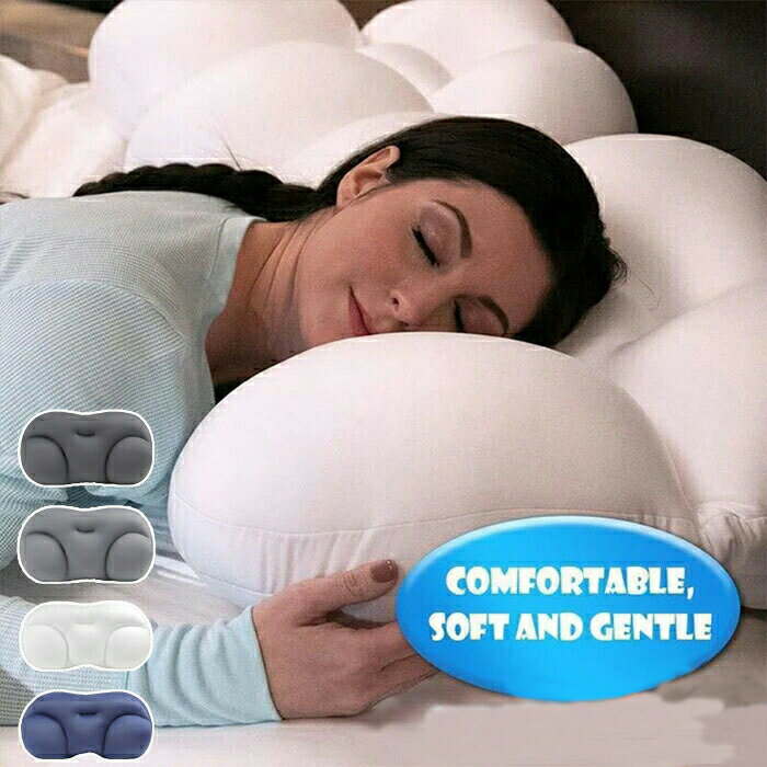 エッグ枕 肩こり 首こり もちもちピロー 通気性 体圧分散 頸椎サポート マイクロビーズ もっちり フィ..