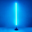 ポータブルLED写真ライトワンド、リモコン付きハンドヘルドLEDビデオライト、スタジオビデオフィル照明用のUSB充電式RGBライトチューブ、フロアスタンド/三脚付き