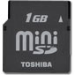 【TOSHIBA】miniSDカード登場！【TOSHIBA】 MSD-N001GT